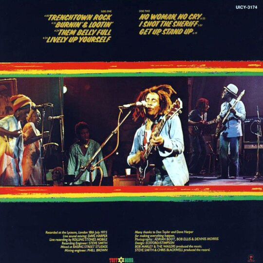 Bob Marley & The Wailers - Live!  (Japan limited edition)  UICY-93121