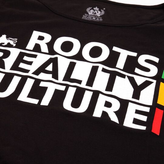 Ladies tshirt - Roots Reality Culture | black