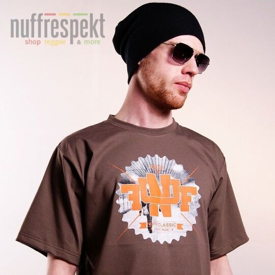 Tshirt Nuff College 0713 - brown