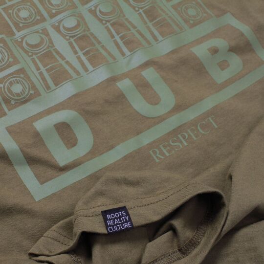 Dub Respect tee | olive