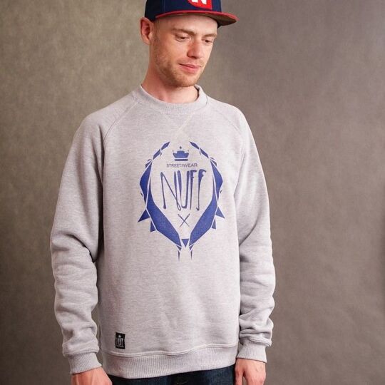 Nuff wear Classic fit sweatshirt - gray