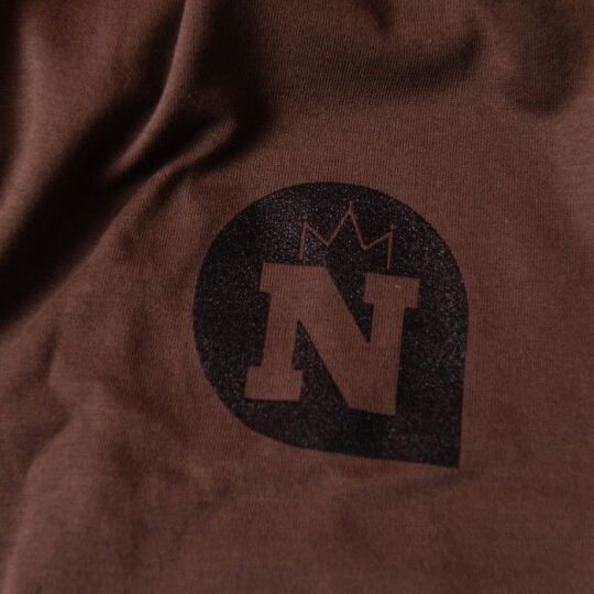 Tshirt męski - Nuff Wear - Wood & Chain 00513 - brown