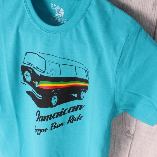 Kids t-shirt | Jamaican Reggae Bus Ride