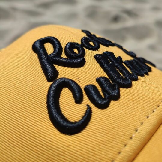 Roots & Culture baseball cap | Mustard yellow