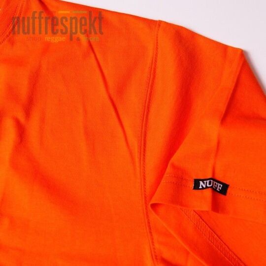 Nuff Wear tshirt - Spray 01613 - orange