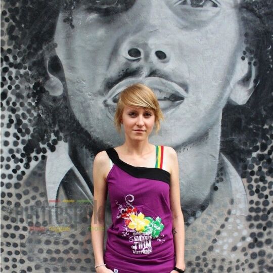 Tank Top - Rasta Flowers - Nuff Respekt 