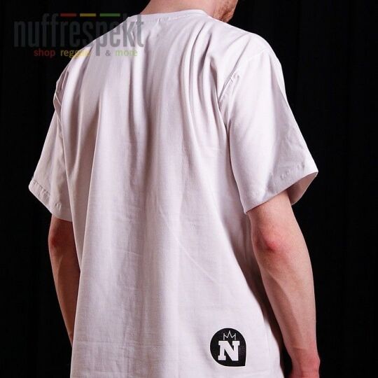 Tshirt męski - Nuff Wear - Wood & Chain 00513 - white