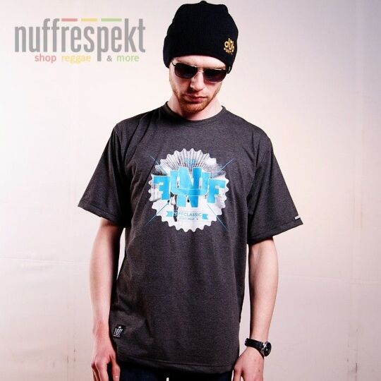 Tshirt Nuff College 0713 - graphite melange