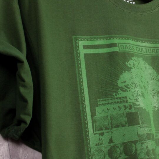 Tree of Life - Bass Culture green t-shirt