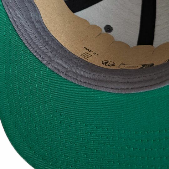 Czapka Snapback DUB Respect - Haft 3D - grafit - Sound System Culture