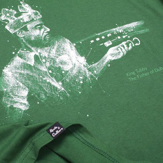 Tshirt King Tubby The Father of Dub | zielona