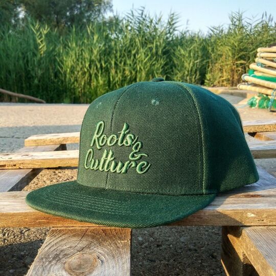 Roots & Culture snapback cap | Green