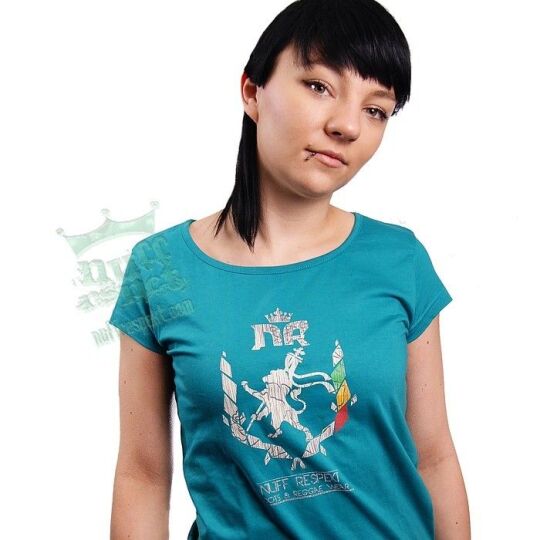 Dirty Modern NR Wreath ladies tshirt