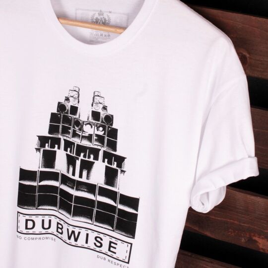 Dubwise No Compromise tshirt | biały