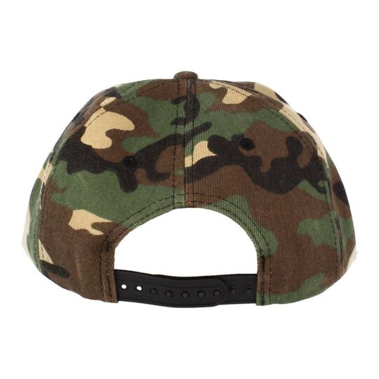 Czapka Snapback Dub Respect | Woodland camo