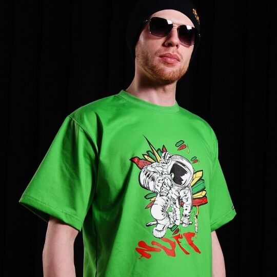 Tshirt - Nuff Spaceman 01113 - green