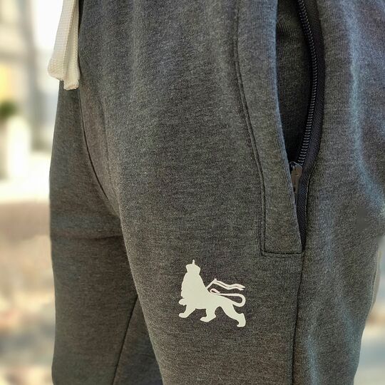 Dub Lion jogging trackies | graphite