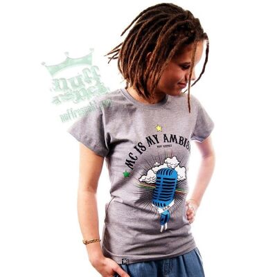 Mc Is My Ambishan - Bam Bam /reggae riddims/ Ladies tshirt