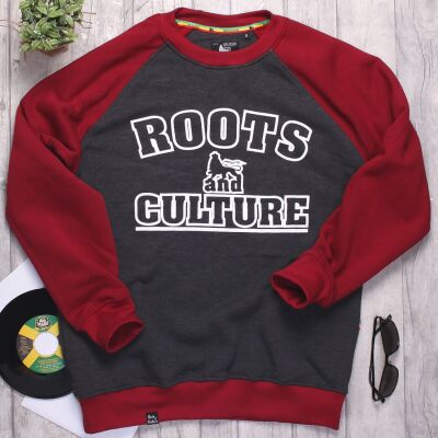 Roots and Culture crew neck sweatshirt 