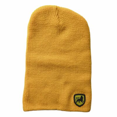 Czapka zimowa beanie Lion of Judah w kolorze musztardowym