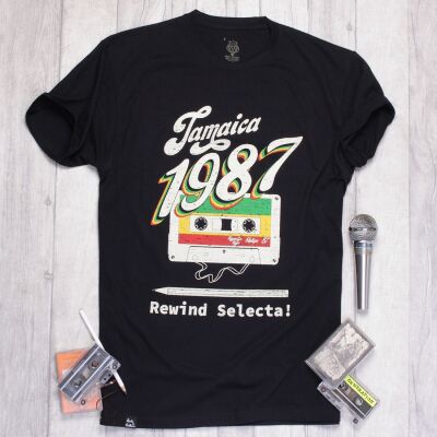 Tshirt Jamaica 1987 - Rewind Selecta!