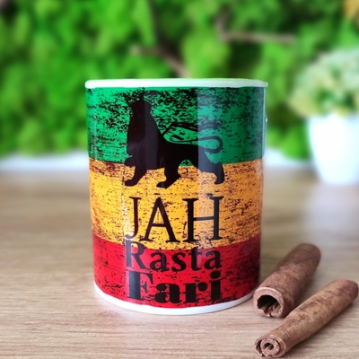 Jah Rastafari Coffee Mug or Tea Cup 330 ml