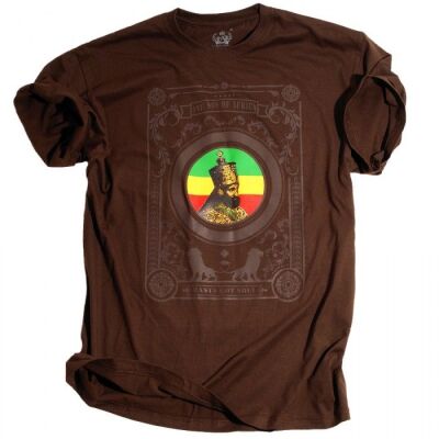 Jah son of Africa / Rasta Got Soul - Brown tshirt