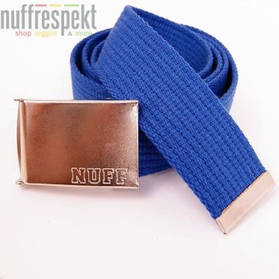 Nuff Wear belt - P0613 - royal blue