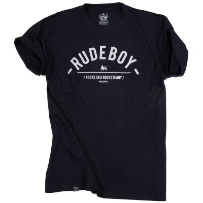 Rude Boy tee | navy