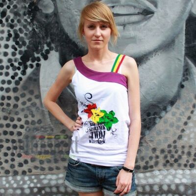 Tank Top - Rasta Flowers - Nuff Respekt