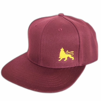 Lion of Judah snapback cap | Maroon