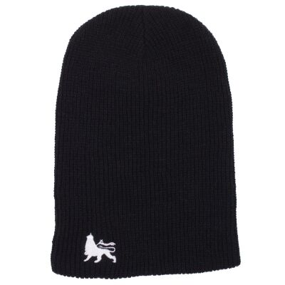 Beanie hat Lion of Judah | black