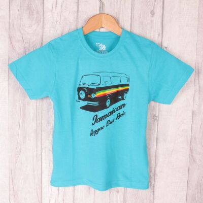 Kids t-shirt | Jamaican Reggae Bus Ride