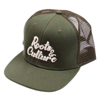Roots & Culture trucker cap | Olive