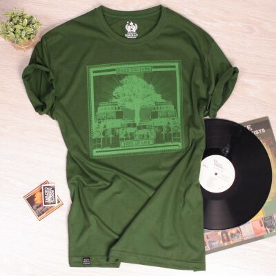 Tree of Life - Bass Culture green t-shirt