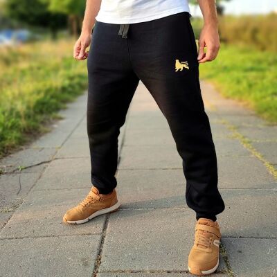 Dub Lion jogging trackies | black