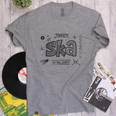 T-shirt Jamaica Ska - Is The Limit - gray melange