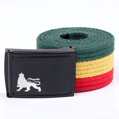 Lion of Judah sackcloth Rasta Trouser belt