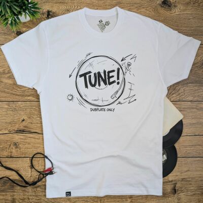 Koszulka TUNE! - Dubplate Only | Biała