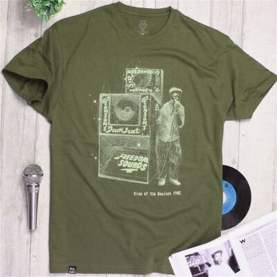 T-shirt King of the Deejays 1963 King Stitt