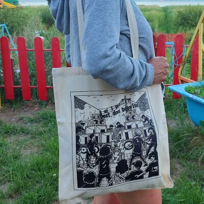 Beat Down Babylon Tote Bag 