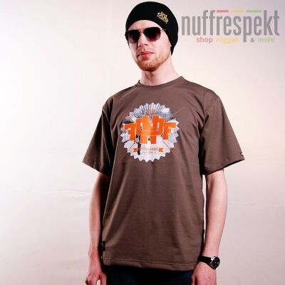 Tshirt Nuff College 0713 - brown