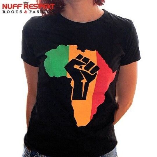 Koszulka - Rasta Afryka - damska 