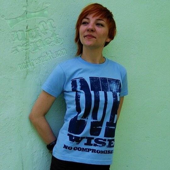 Koszulka damska Dub Wise No compromise!