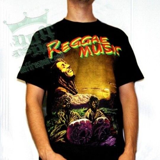Koszulka Bob Marley Reggae Music