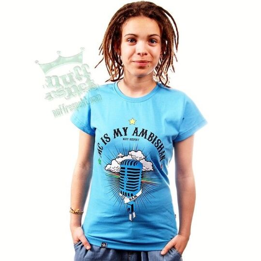 Koszulka damska Mc Is My Ambishan - Bam Bam /reggae riddims/