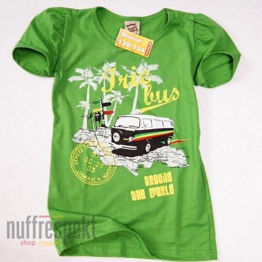 Irie Bus Around The World Nuff Respekt Kids - Girl tshirt