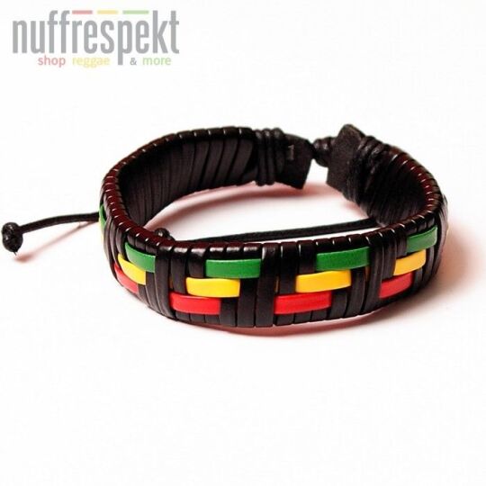 Rasta Reggae thong bracelet #3