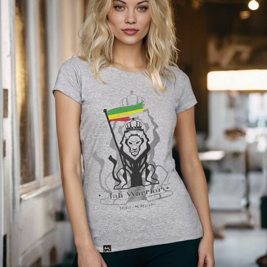 Jah Warrior Spiritual Revival ladies tshirt