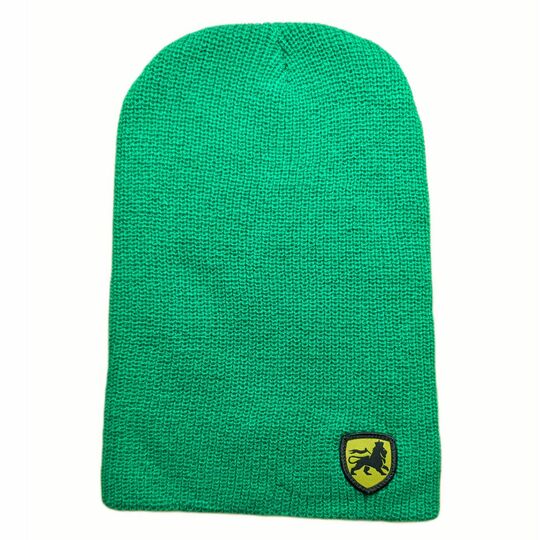 Zielona czapka zimowa beanie Lion of Judah